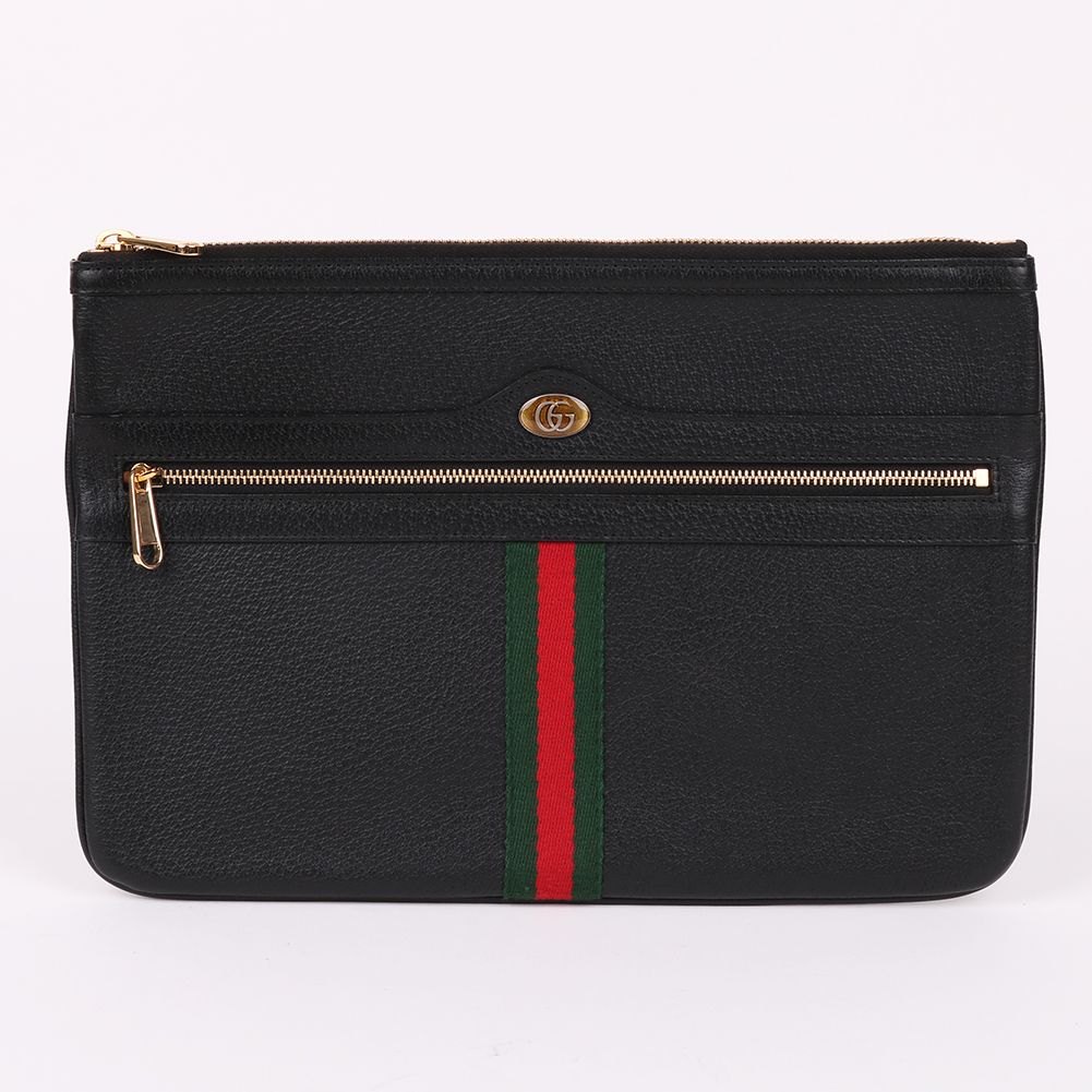 Gucci Black Ophidia Medium Clutch Bag 517551
