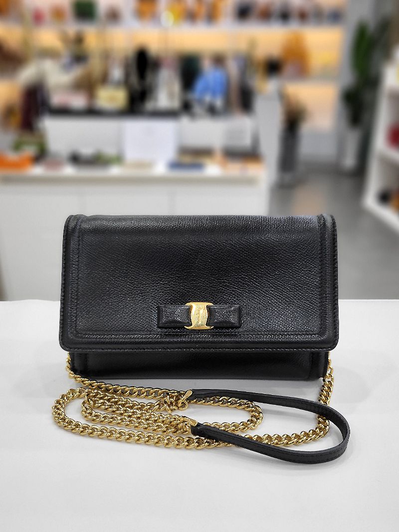 Salvatore Ferragamo Mini Bow Crossbody Bag 22C940