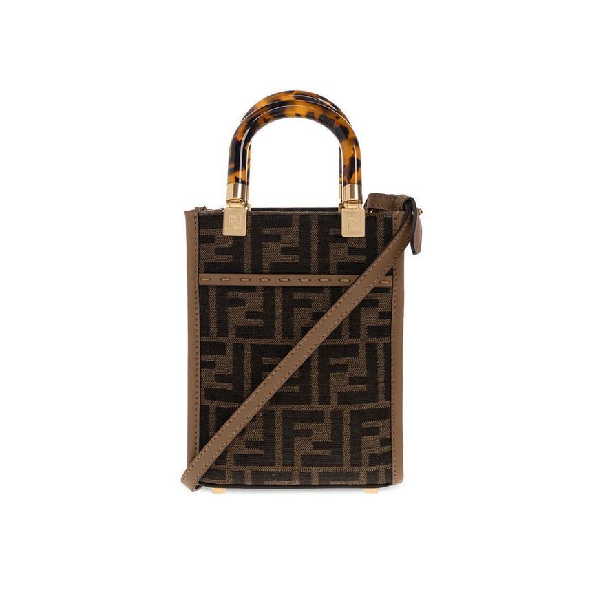 Fendi Mini Jacquard Crossbody Bag 8BS051 ALVX F1GE3