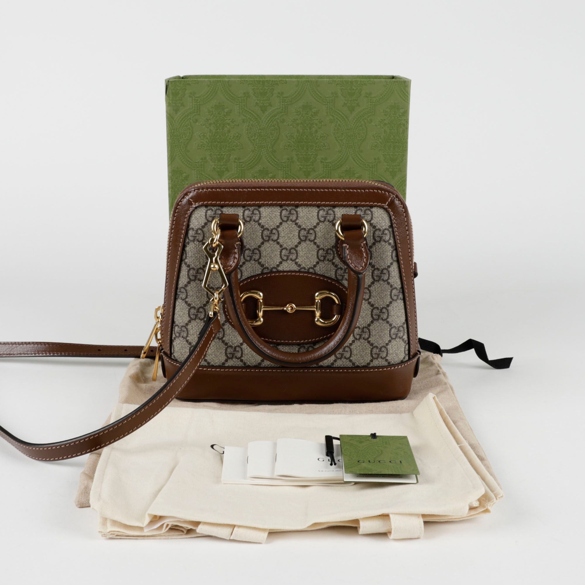 Gucci 1955 Mini Top Handle Tote Shoulder Bag 640716