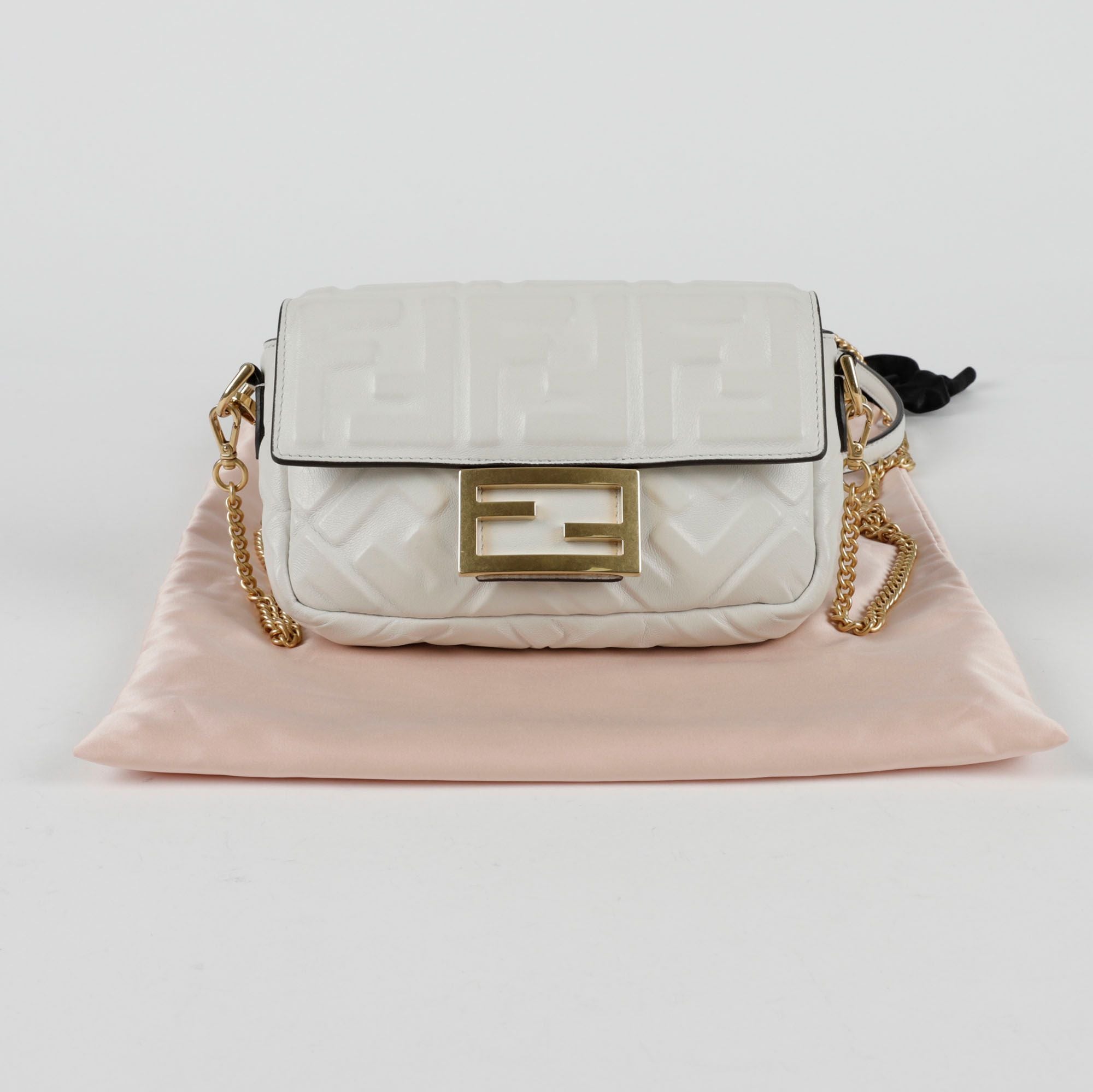 Fendi Mini Tote Shoulder Bag 8BS017