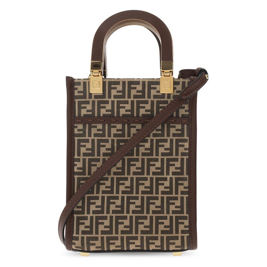 Fendi Mini Crossbody Bag with Sunshine Logo - 8BS051 AFIS F1F2V