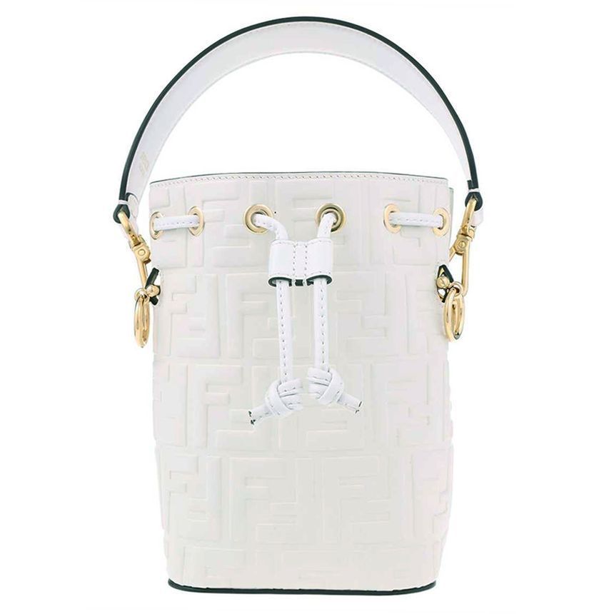 Fendi Mini Logo Bucket Bag 8BS010 A3ZG F0K7E