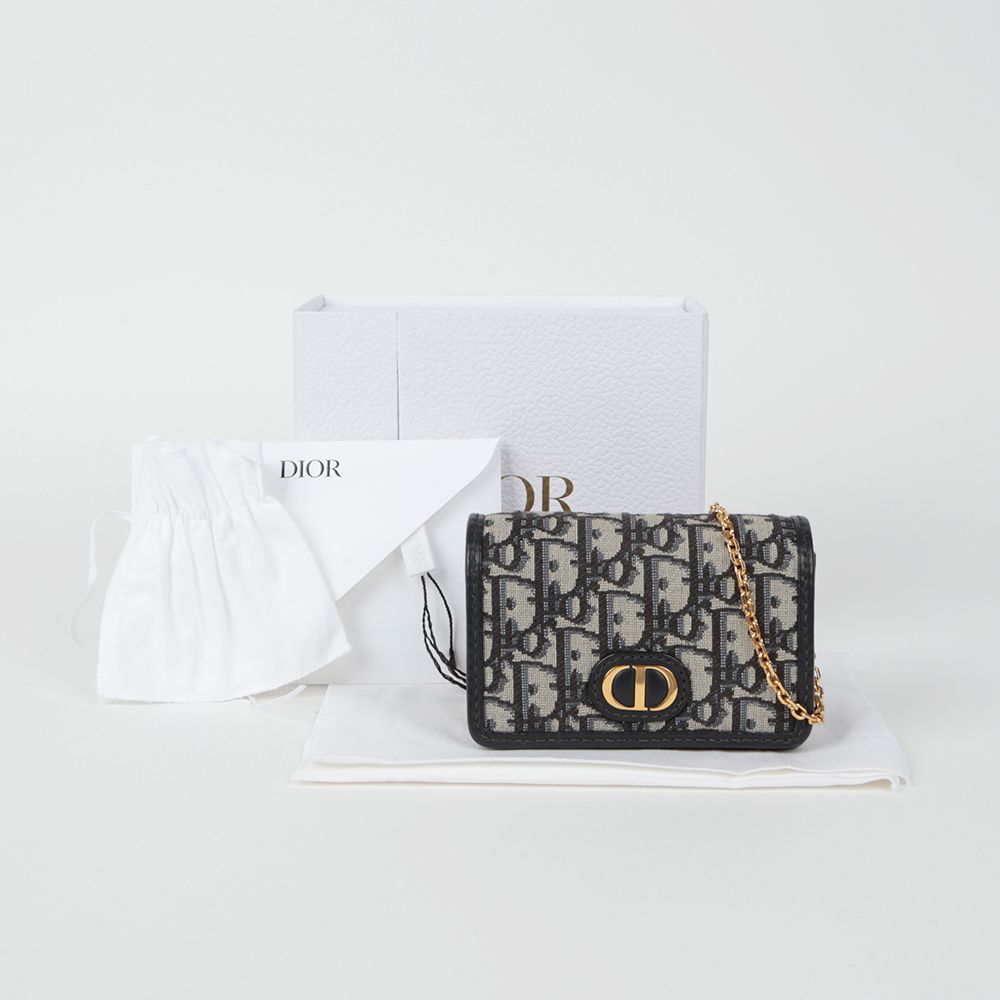 Dior Montaigne 30 Nano Chain Pouch Crossbody S2105UTZQ