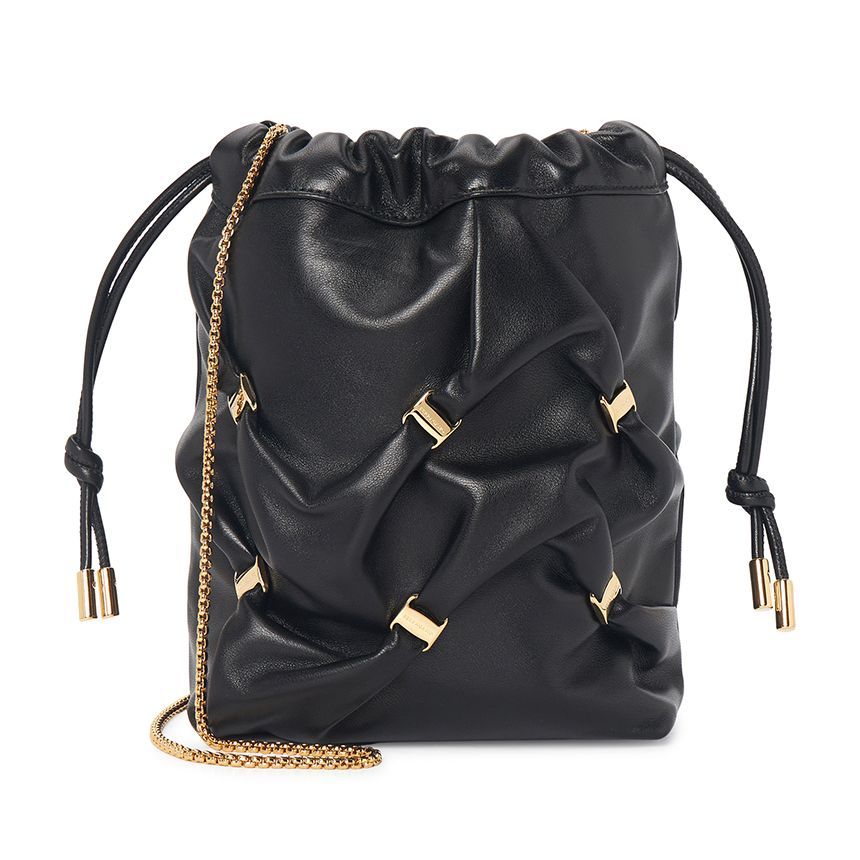 Salvatore Ferragamo Women's Chain Bucket Bag 220838 0780181