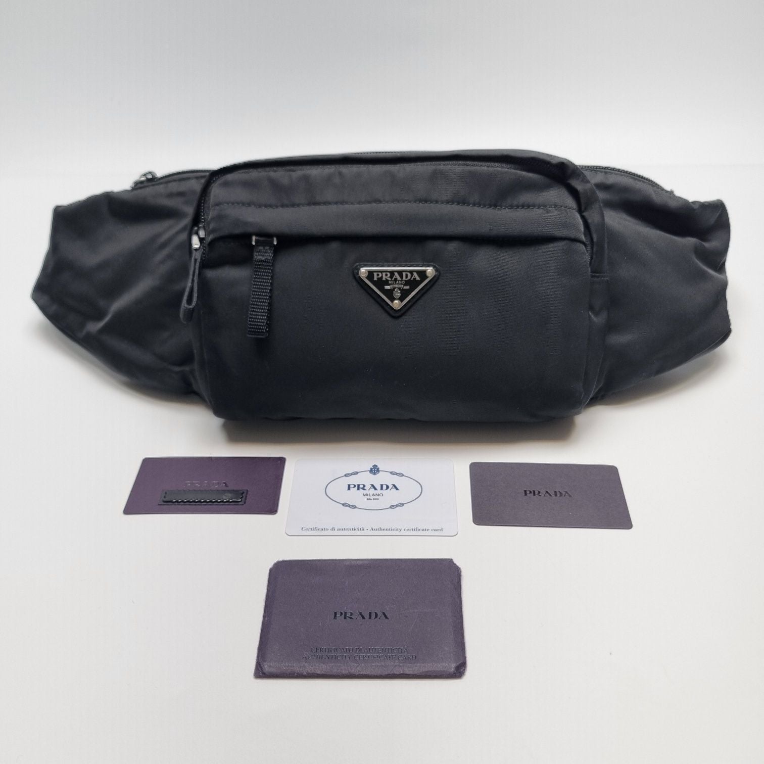Prada Biker Bag Sling Hip Belt Bag (High Grade, 2VL005) - SKU: 504-06