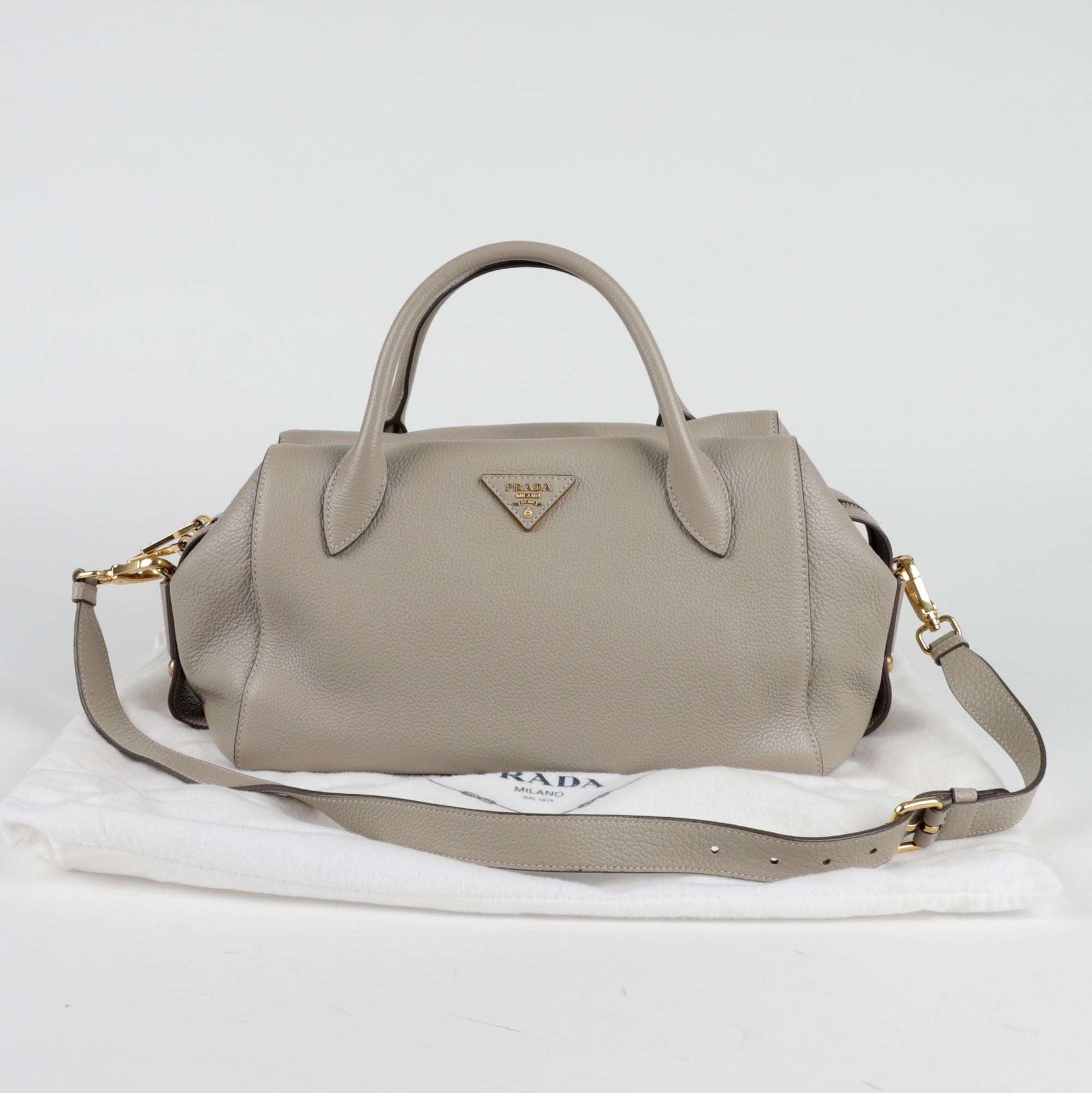 Prada Boston Tote Shoulder Bag 1BB031