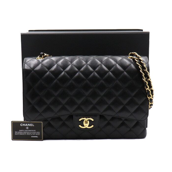 CHANEL Flap Shoulder Bag with Gold Chain aa48704