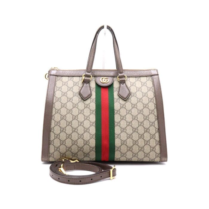 Gucci GG Canvas Medium Tote Bag and Shoulder Bag aa42412 524537