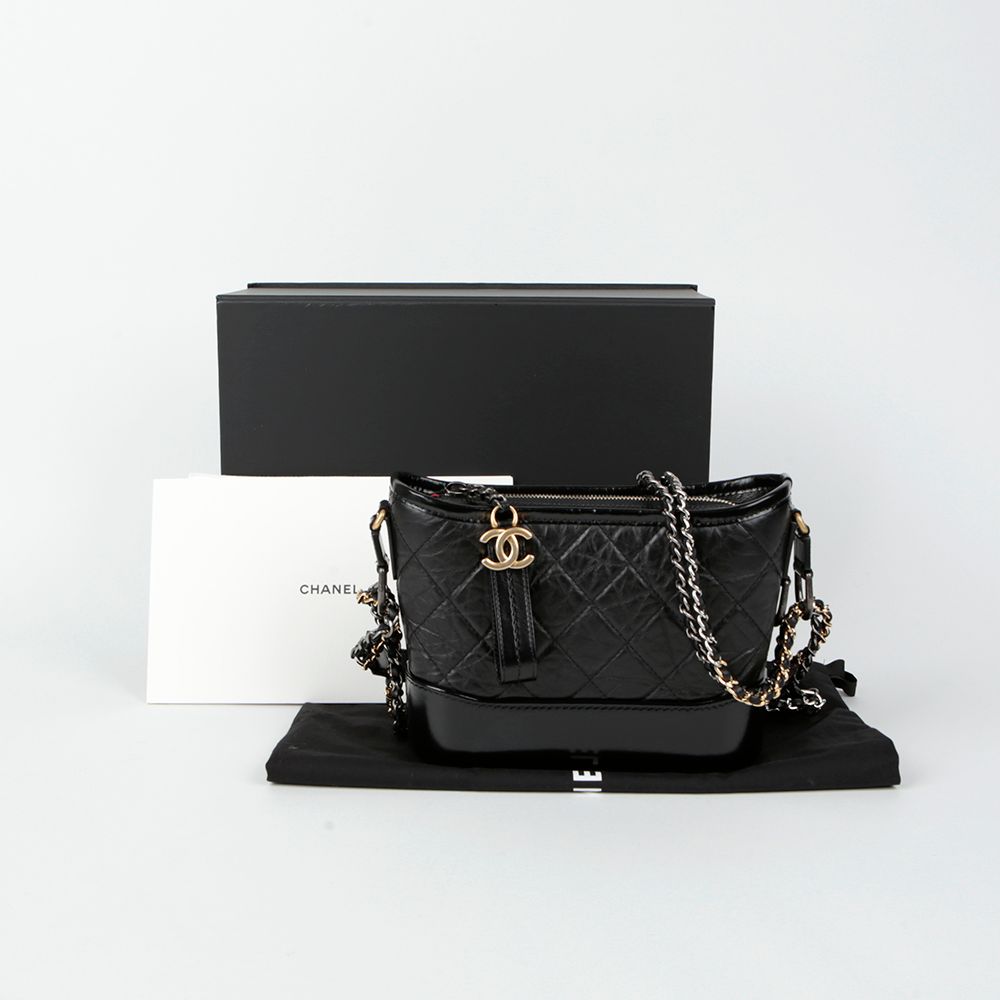 CHANEL Small Hobo Shoulder Crossbody Bag A91810 SKU
