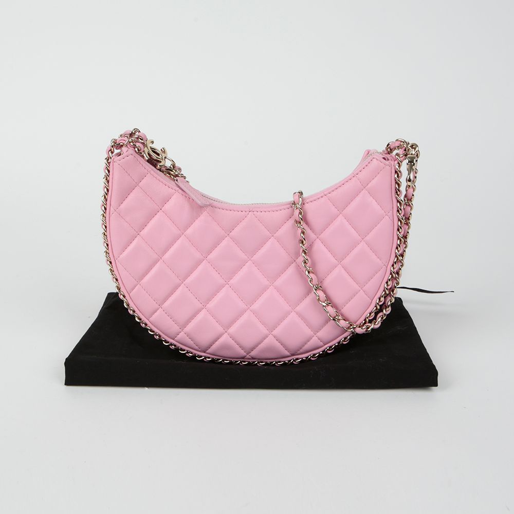 CHANEL Small Hobo Shoulder Crossbag AS3917