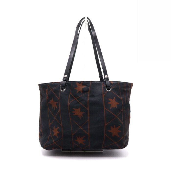 Salvatore Ferragamo Multi-Pattern Reversible Velvet Women's Tote Shoulder Bag 213397 AA38475
