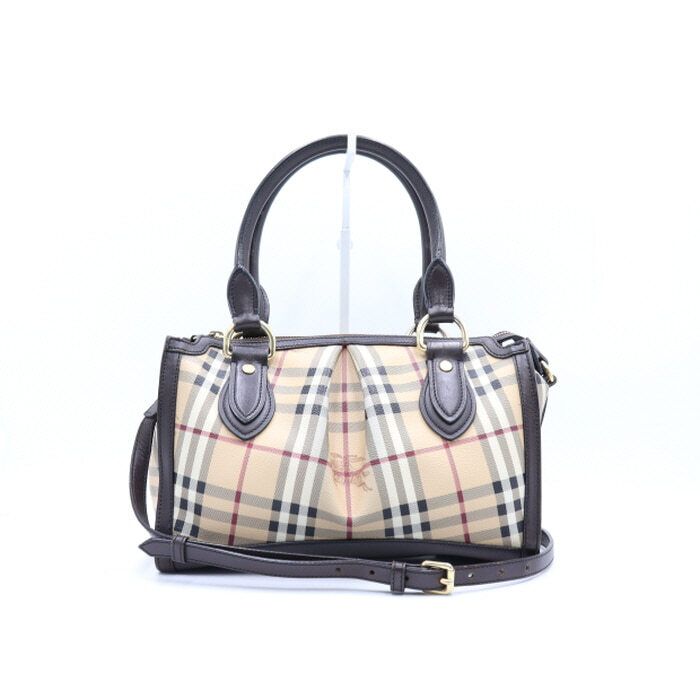 Burberry Check Tote Bag and Shoulder Bag with Hey Market Style aa18480
