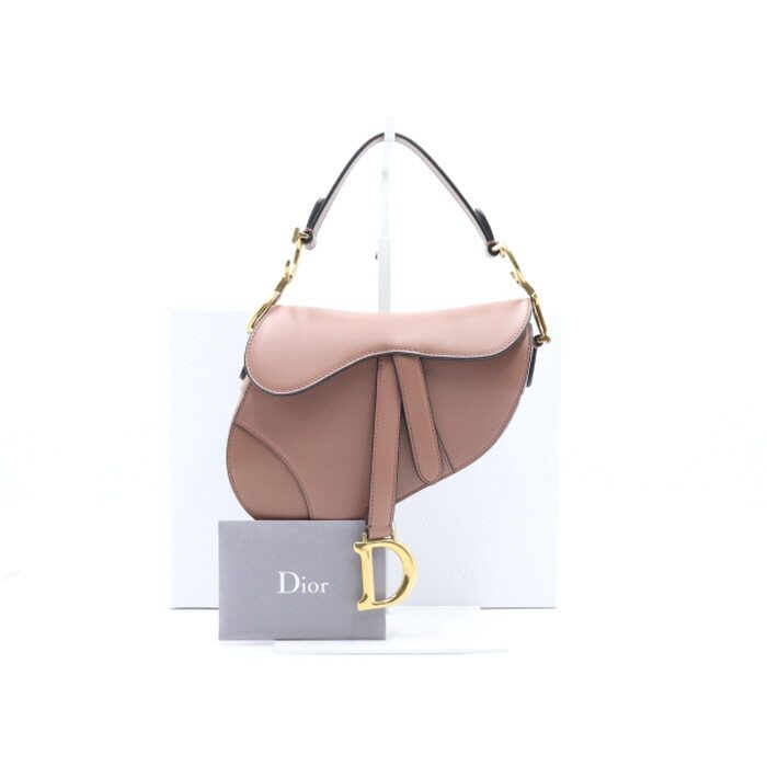 Dior Smooth Calfskin Mini Saddle Shoulder Bag M0447CWGH