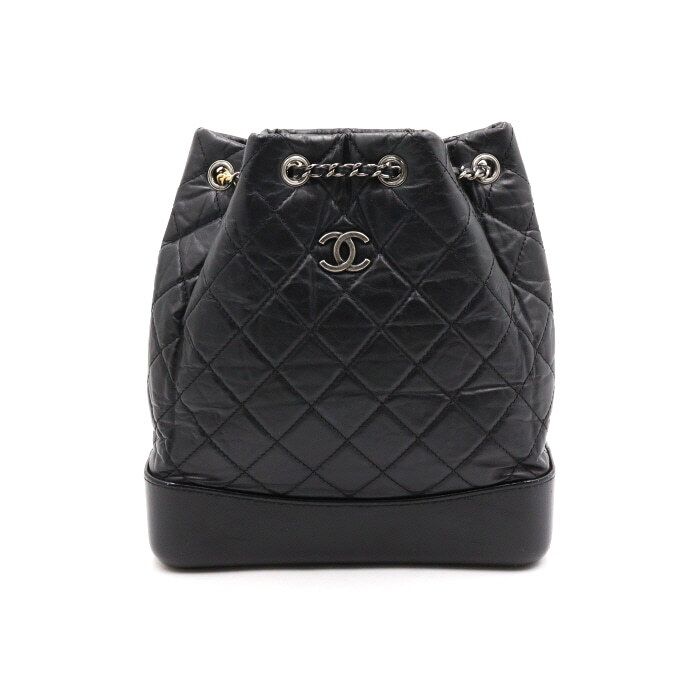 CHANEL Gabrielle Medium Women's Backpack A94502 Black