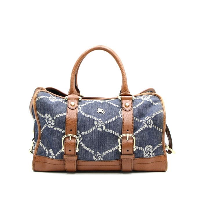 Burberry Denim Rope Print Women's Tote Bag aa16255