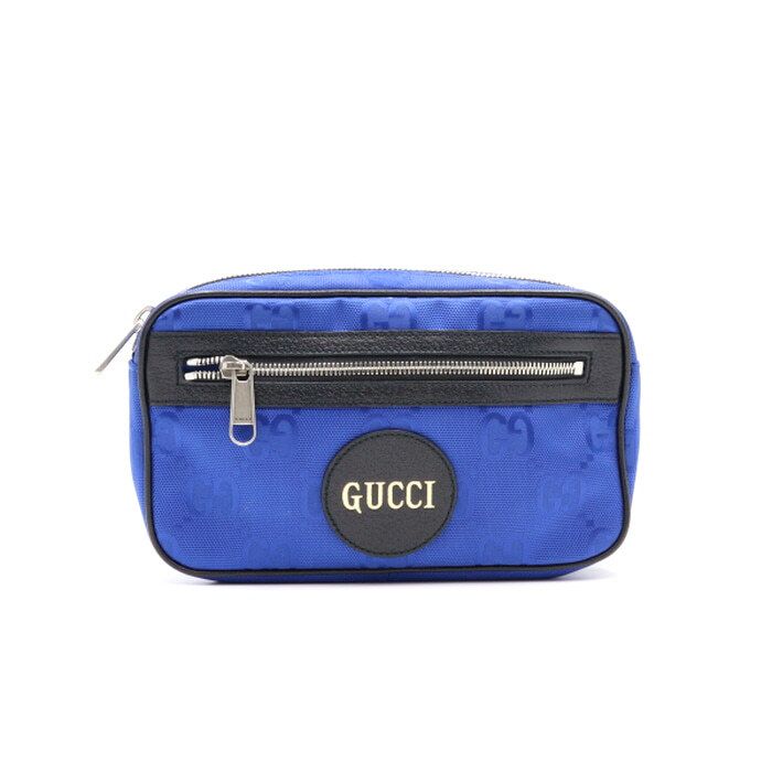Gucci Blue GG Nylon Off The Grid Unisex Belt Bag Crossbody 631341