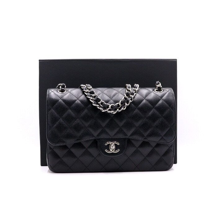 CHANEL Chain Shoulder Bag A58600 Black AA40839 AA38417