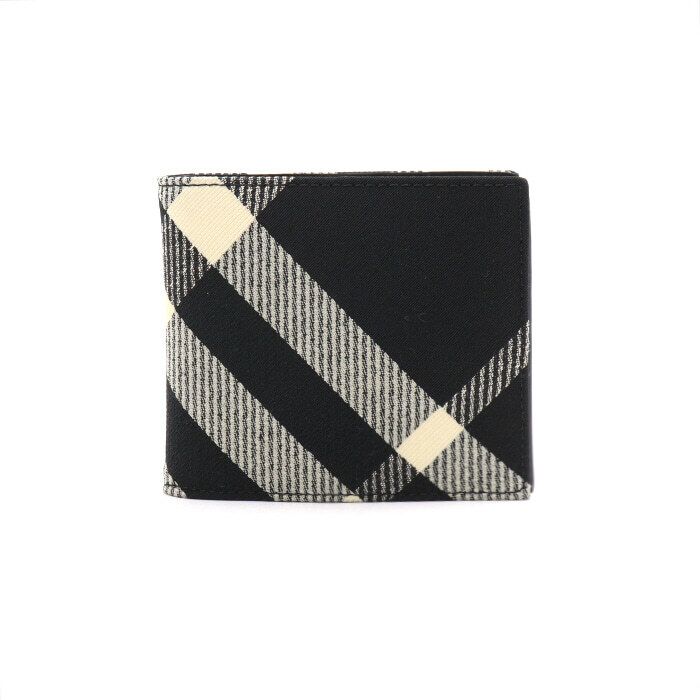 Burberry Canvas Check Bifold Men's Wallet 8089520