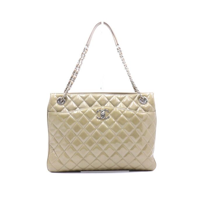 CHANEL Accordion Pleated Quilted Shopper Shoulder Bag aa26493