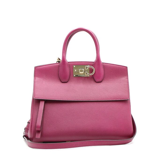 Salvatore Ferragamo Small Tote Bag with Shoulder Strap aa16508