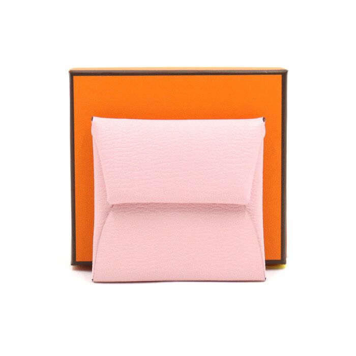 Hermes Pink Bastia Coin Purse Wallet H041054CK aa49969