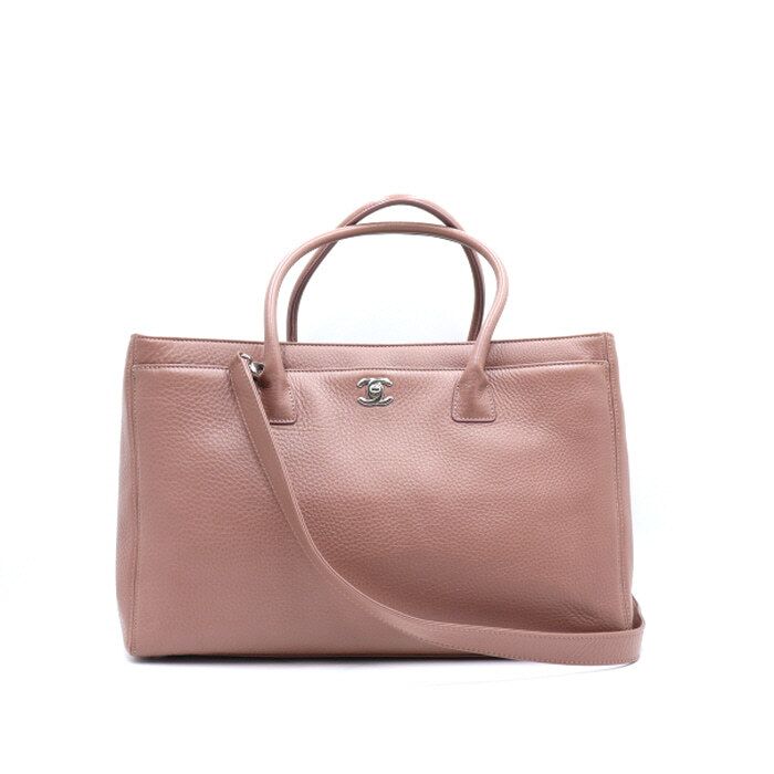 CHANEL Calfskin Surp Tote Bag Shoulder Bag A15206 CC (SKU: aa17010)