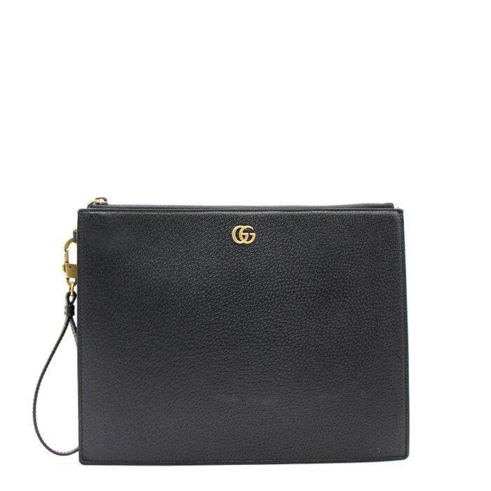 Gucci Leather Strap Pouch Clutch Bag aa14031