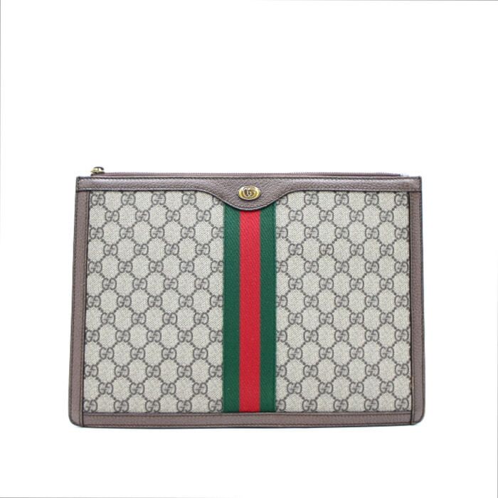 Gucci Supreme GG Ophidia Portfolio Clutch Bag 523359