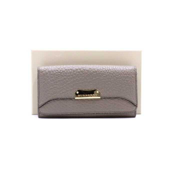 Burberry Leather Flap Women's Long Wallet 3816083