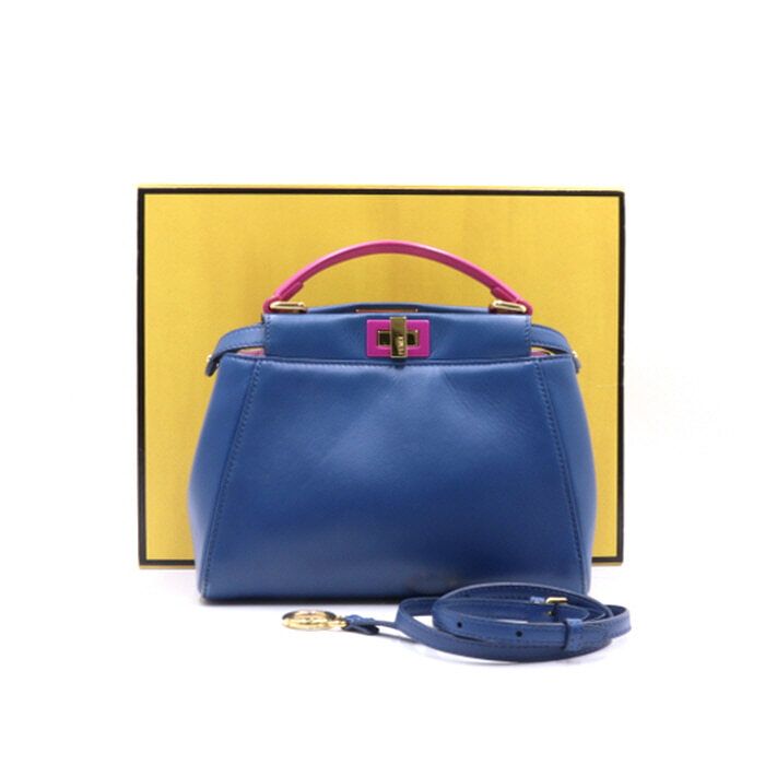 Fendi Mini Tote Bag with Shoulder Strap 8BN244