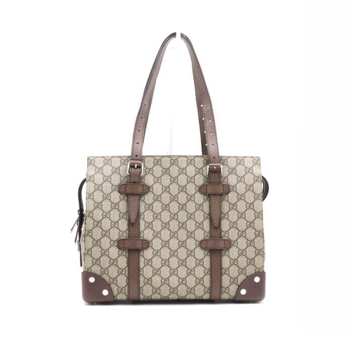 Gucci GG Supreme Tote Bag with Shoulder Strap - SKU 643814