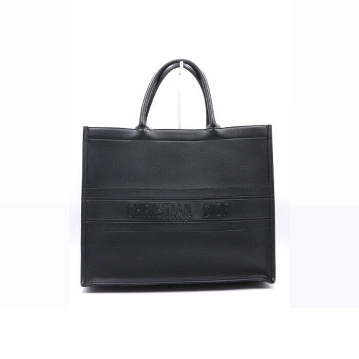 Dior Black Calfskin Large Tote Bag M1286ZGSB