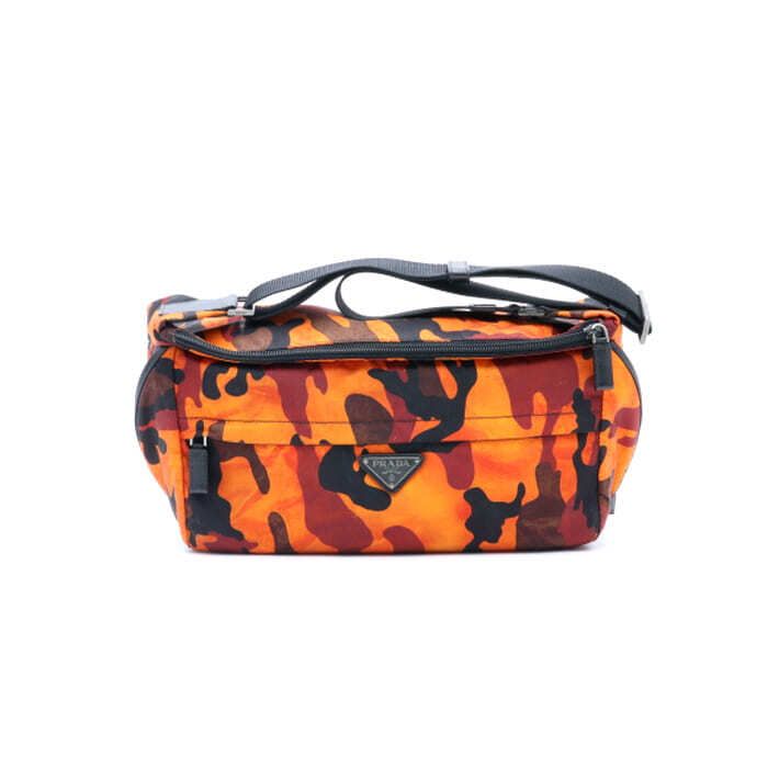 Prada Camouflage Biker Bag Large Men's Crossbody VA0991 aa31346