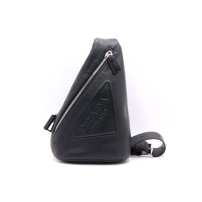 Prada Triangle Men's Sling Crossbody Bag 2VZ098 aa30475