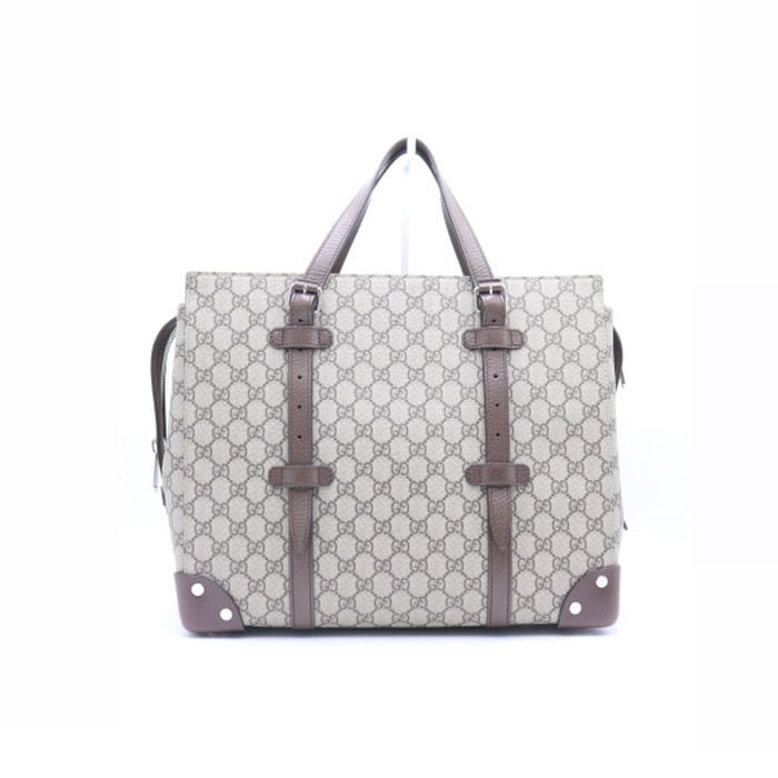 Gucci Canvas Leather Detail Men's Tote Bag 626356