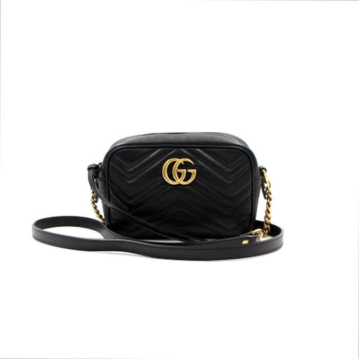 Gucci Matelasse Mini Chain Shoulder Bag with Crossbody aa27651