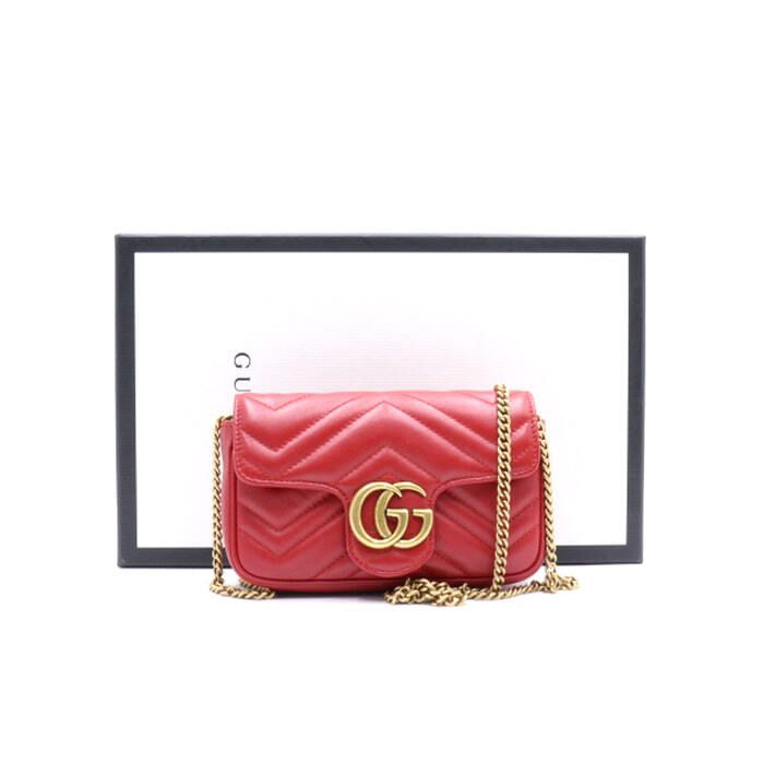 Gucci Super Mini Leather Crossbag aa27661