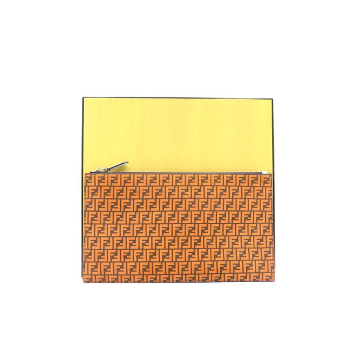 Fendi Medium Flat Clutch Bag with FF Logo 8N0149