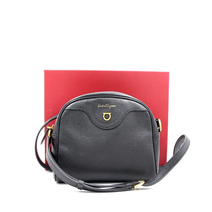Salvatore Ferragamo Trell Camera Case Shoulder Bag Crossbody Bag 21 0411 aa21702
