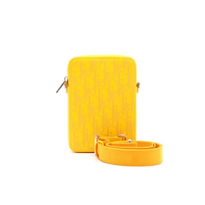 Dior World Tour Sling Shoulder Crossbody Bag - Yellow aa24670