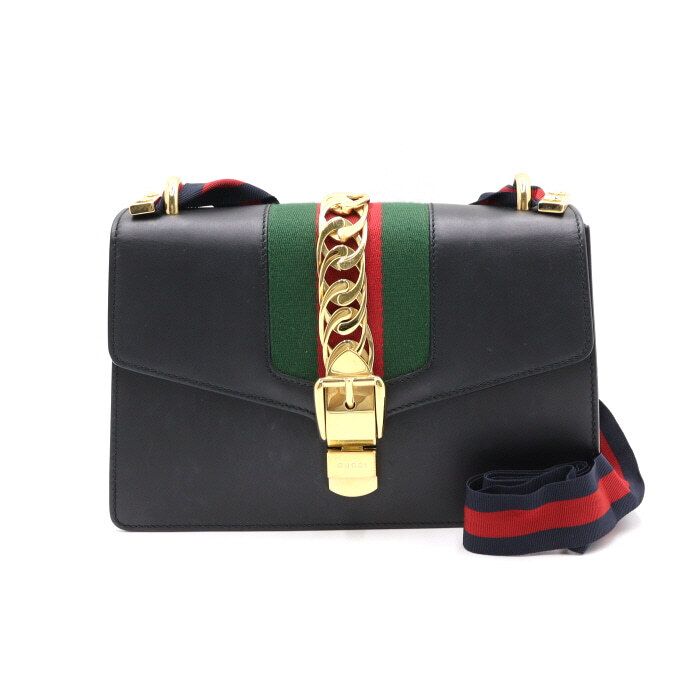 Gucci Black Small Tote Bag with Shoulder & Crossbody Strap 421882