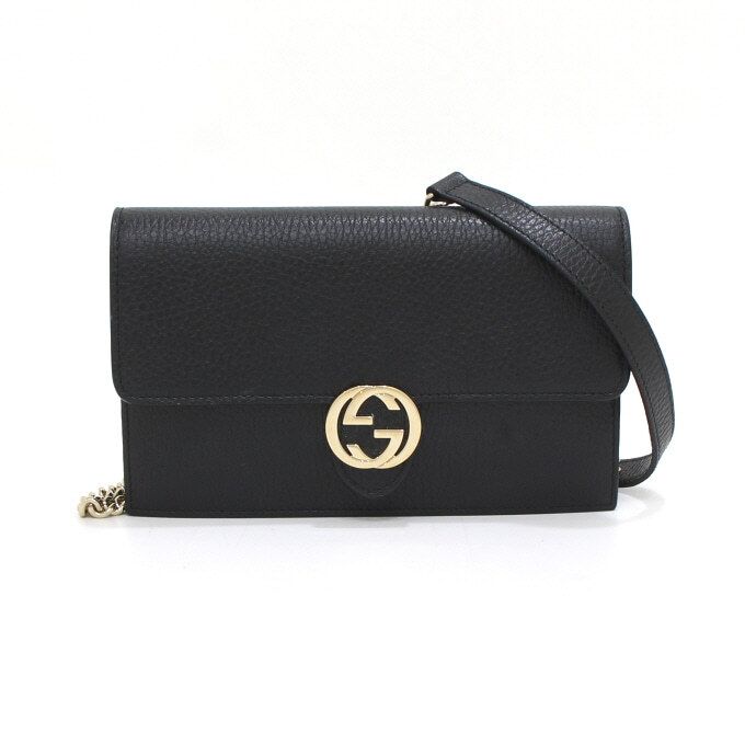 Gucci Interlocking GG Mini Flap Chain Shoulder Bag & Crossbody Bag 510314