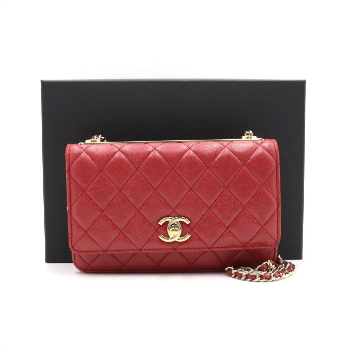 CHANEL Trendy CC WOC Chain Crossbody Bag A80982