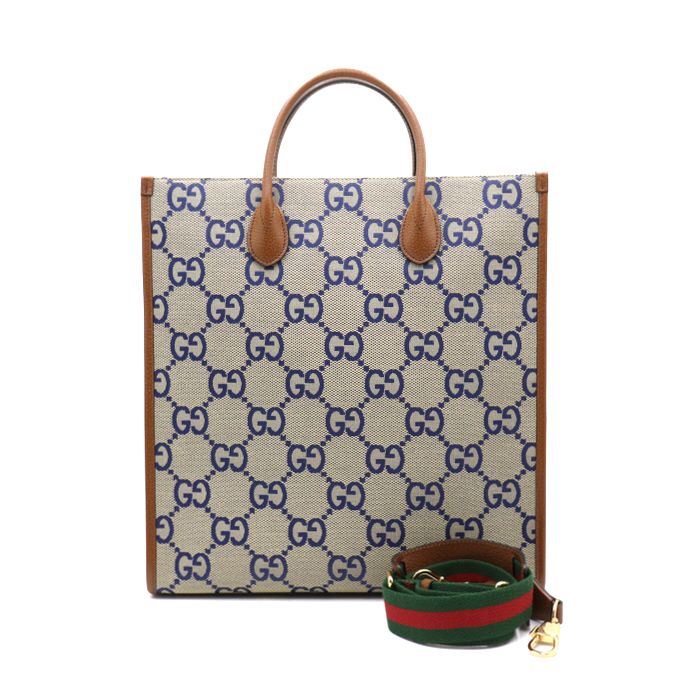 Gucci GG Interlocking GG Canvas Korea Exclusive Medium Unisex Tote Bag Shoulder Bag AA39498
