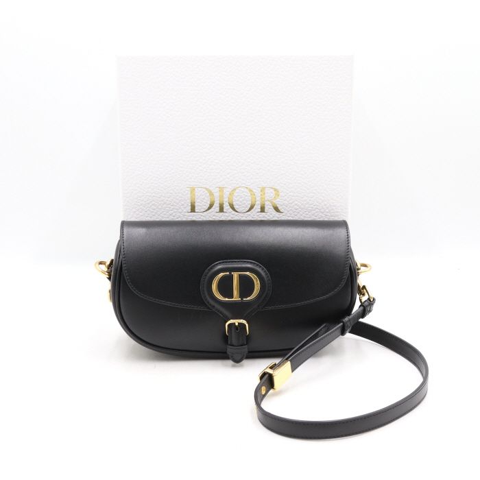 Dior East-West BOBBY Shoulder Bag Crossbody Bag M9327UMOL Black