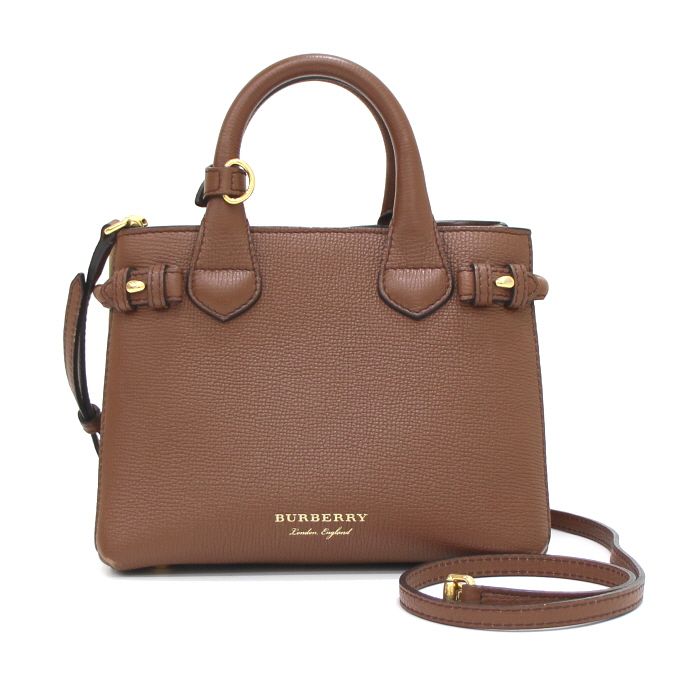 Burberry Banner Bag Tote Shoulder Cross Bag aa38958