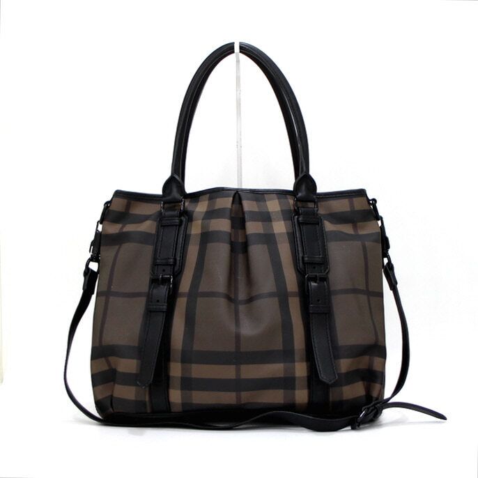 Burberry Smock Check Northfield Tote Bag with Shoulder Bag 3690428