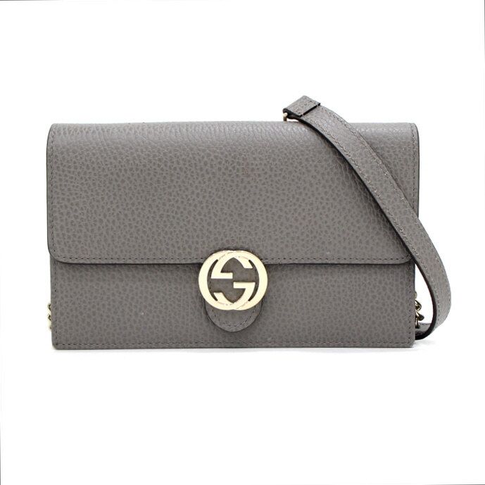 Gucci GG Mini Flap Shoulder Bag with Interlocking GG Chain and Crossbody aa37706