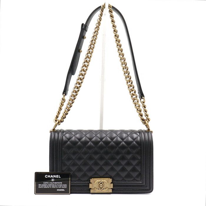 CHANEL Medium Flap Chain Shoulder Bag A67086